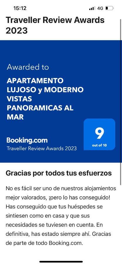 Apartamento Lujoso Y Moderno Vistas Panoramicas Al Mar Μαρμπέλλα Εξωτερικό φωτογραφία